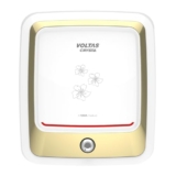 Voltas Crysta 5-Star 15L Water Heater 2000W, Warranty of 7 years on Tank, 3 Years on Heating Element, 2 Years on Product by Voltas|Free Installation| Free Connecting Pipe|Copper Element|8 Bar (White)