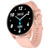 Fire-Boltt Apollo 2 Smartwatch 36.3mm (1.43 inch) AMOLED Display, Bluetooth Calling, 100+ Sports Modes, Voice Assistant, Health Suite, IP67 Water Resistant, Smart Notifications. (Pink)