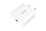 Nextech 20W Fast Charger Adapter – Original USB-C Type Wall Charger for iPhone 16/16 Plus/16 Pro/16 Pro Max,15/14/13/12 Series, Google Pixel & All USB-C Powered Devices (White, Without Cable)