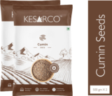 KESARCO Cumin (Jeera) Seeds – Whole (Jeera Sabut)(2 x 0.5 kg)
