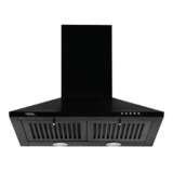 Hindware Smart Appliances | Marvia 60 cm Chimney | 1000 CMH | Pyramid | Push Button | Efficient Dual LED Lamps and Double Baffle Filter | 5 Yrs Warranty on Motor & 2 Yrs on Product (Black)