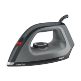 Havells Dry Iron Adore Plus 1100 Watts, Iron Press, Greblon Non Sick Soleplate with German Technology, Shock Proof Body, Aerodynamic Design, 360° Swivel Cord, 2 Year Manufacturer Warranty (Black)