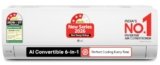 LG 1.5 Ton 3 Star, 5500W Max Cooling Capacity, Smart Inverter Split AC (Copper, AI Convertible 6-in-1, Energy Saving & Faster Cooling at 55℃, Allergen Protection, Monsoon Comfort, AS-Q19HNXE, White)