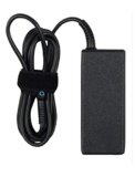 HP 65 Watts AC Adapter Without Power Cord for Select Models of HP Laptops (19.5 V, 3.33 A, Round Pin, 4.4mm x 5 mm pin Diameter) 3FF84AA- Black