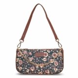 ZOUK Baguette Bag | Crossbody Bags for Women | Women’s Handbags | Stylish Sling Bag for Woman | Vegan Leather Evening Bag |Purse and Wallet