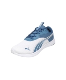 PUMA | Softride Vital Move Men’s Cushioned Running Shoes | White-Blue Horizon-Sea Glass | 8UK