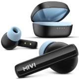 Mivi DuoPods Sync Earbuds [New Launch], 60 Hours Playtime, AI-ENC for HD Calls, 13mm Drivers, IPX 4.0, BT v5.3, Made in India True Wireless Bluetooth Ear Buds
