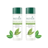 Biotique Morning Nectar Flawless Skin moisturizer for All Skin Types, 380ml (190ml x 2)