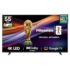 TCL 189 cm (75 inches) Metallic Bezel Less Series 4K Ultra HD Smart LED Google TV 75V6C (Black)