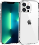 amazon basics Ultra Hybrid Clear Case for iPhone 13 Pro | Camera and Drop Protection