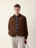 THE BEAR HOUSE Men Self Design Casual Brown Shirt