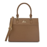 Lavie Women’s Bot Zeline Solid Satchel Bag for Women | Satchel Handbag for Work | Ladies purse | Stylish Shoulder Bag | Gift for Women