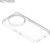 Nothing Back Cover for Nothing Phone (3a) Pro(Transparent, Plastic, Pack of: 1)