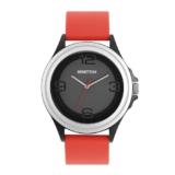 United Colors of Benetton Men Grey Round Resin Dial Analogue Watch- UWUCG0306