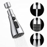 360° Rotating Tap Extender – Water‑Saving Aerator – Fit for Kitchen & Bath