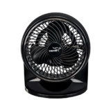 V-Guard Spinny Pro 180 mm Table & Wall Fan | 2100 RPM High-Speed Motor | 353 CFM Airflow | 3 Speed Settings | 90° Adjustable Tilt | Energy-Efficient 30 W | Durable ABS Build | Black