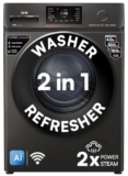 IFB 11 Kg 5 Star, DeepClean®, AI Powered, WiFi, Fully Automatic Front Load Washing Machine (EXECUTIVE PLUS OXN 1114 CMS, PowerSteam®, 9 Swirl, Steam Refresh, Inbuilt Heater, Eco Inverter, Onyx)