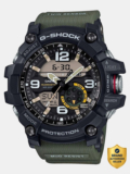 CASIO GG-1000-1A3DR G-Shock GG-1000-1A3DR Black Dial Green Resin Strap Analog-Digital Watch  – For Men