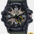 CASIO GA-140GB-1A1DR G-SHOCK Black-Gold Dial Resin Strap Analog-Digital Watch  – For Men