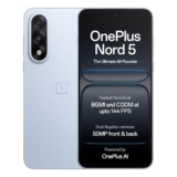 OnePlus Nord 5 | Snapdragon 8s Gen 3 | Stable 144FPS Gaming | Dual 50MP Flagship Camera | Powered by OnePlus AI | 256GB 8GB | Dry Ice