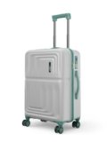 Safari Roma Hard Luggage Trolley Bag with 8 Wheels Medium Size Check-in Suitcase – Fog Grey