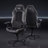 Gladiator XXL Multi-Functional Ergonomic Gaming Chair by ValorX USA | PU Leather + Breathable Spandex | Magnetic Headrest, Memory Foam Lumbar Support, 4D Armrests,| 5-Year Warranty | Legion Grey
