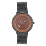 French Connection Stainless Steel Dress Analog Brown Dial Men’s Watch-Fc160Bm